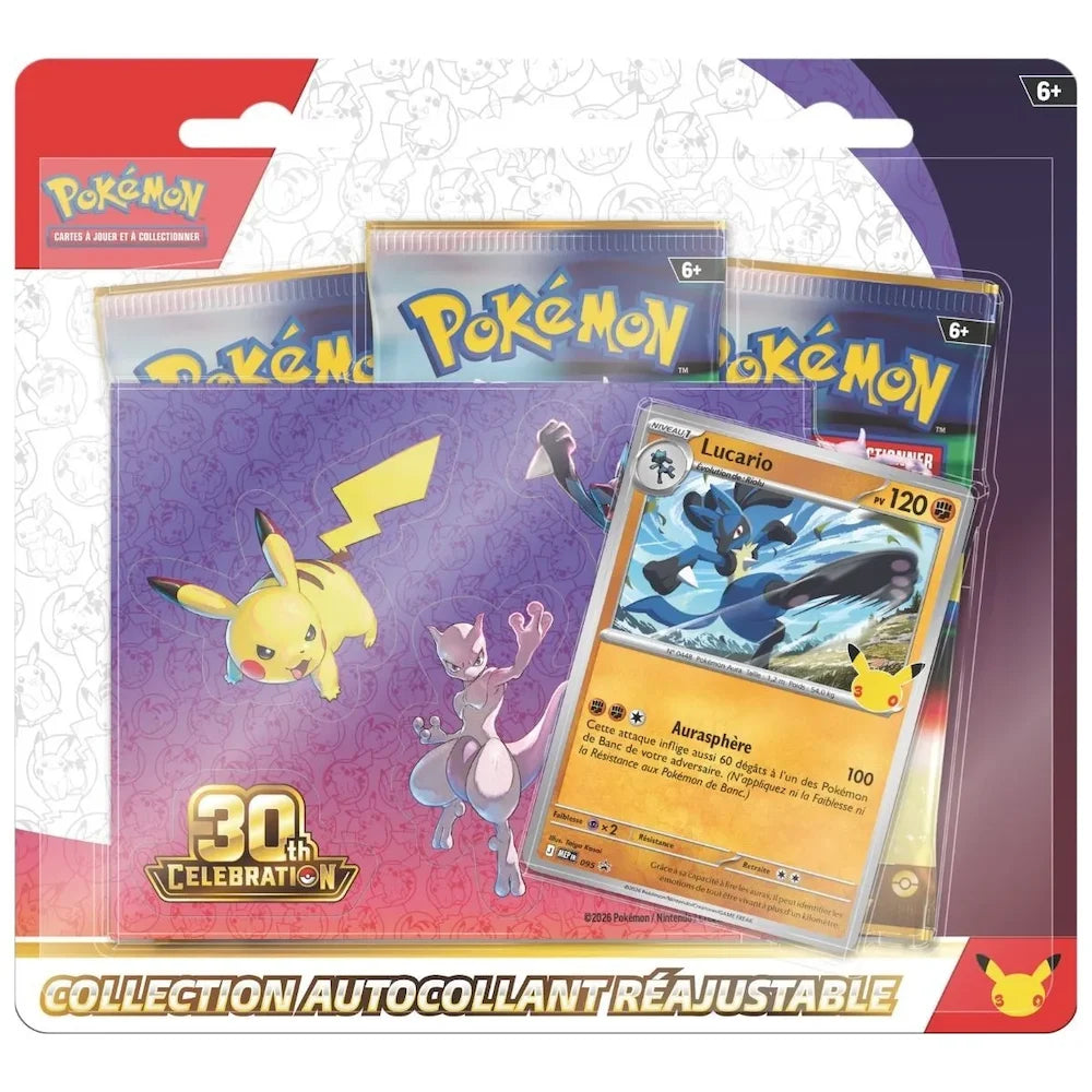 POKEMON - 30ème Anniversaire - Tech Sticker Box (2 visuels) - FR