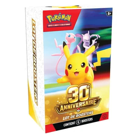 POKEMON - 30ème Anniversaire - Booster Bundle (6 Boosters) - FR