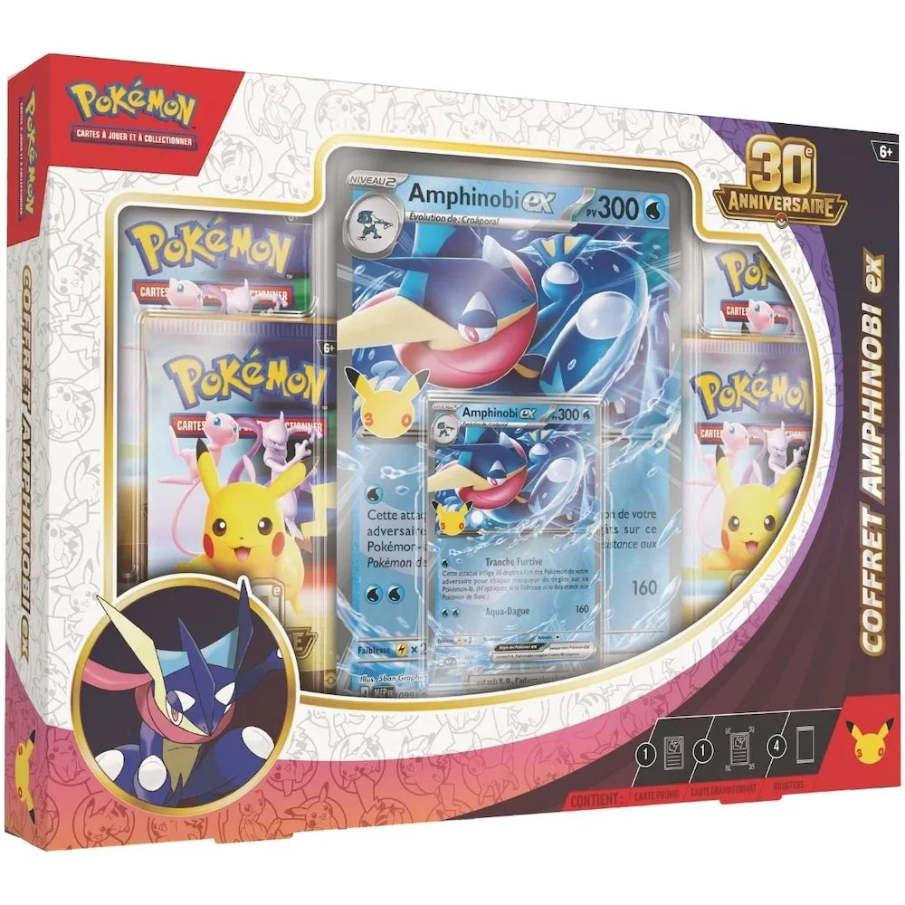 POKEMON - 30ème Anniversaire - Coffret Amphinobi-ex (2) - FR