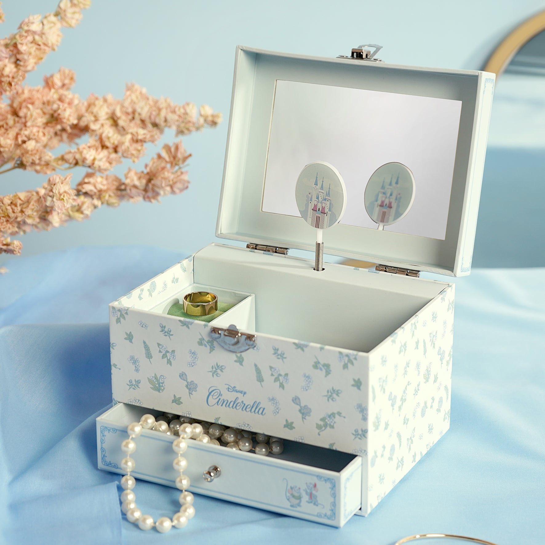DISNEY PRINCESS - Cinderella - Musical Jewellery Box
