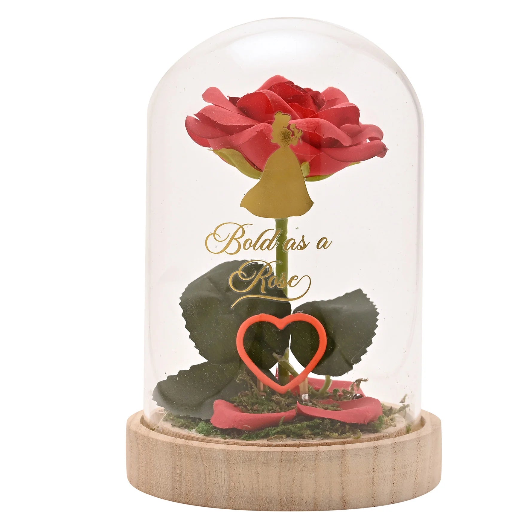 DISNEY PRINCESS - Belle - Floral Cloche with a Neon Light