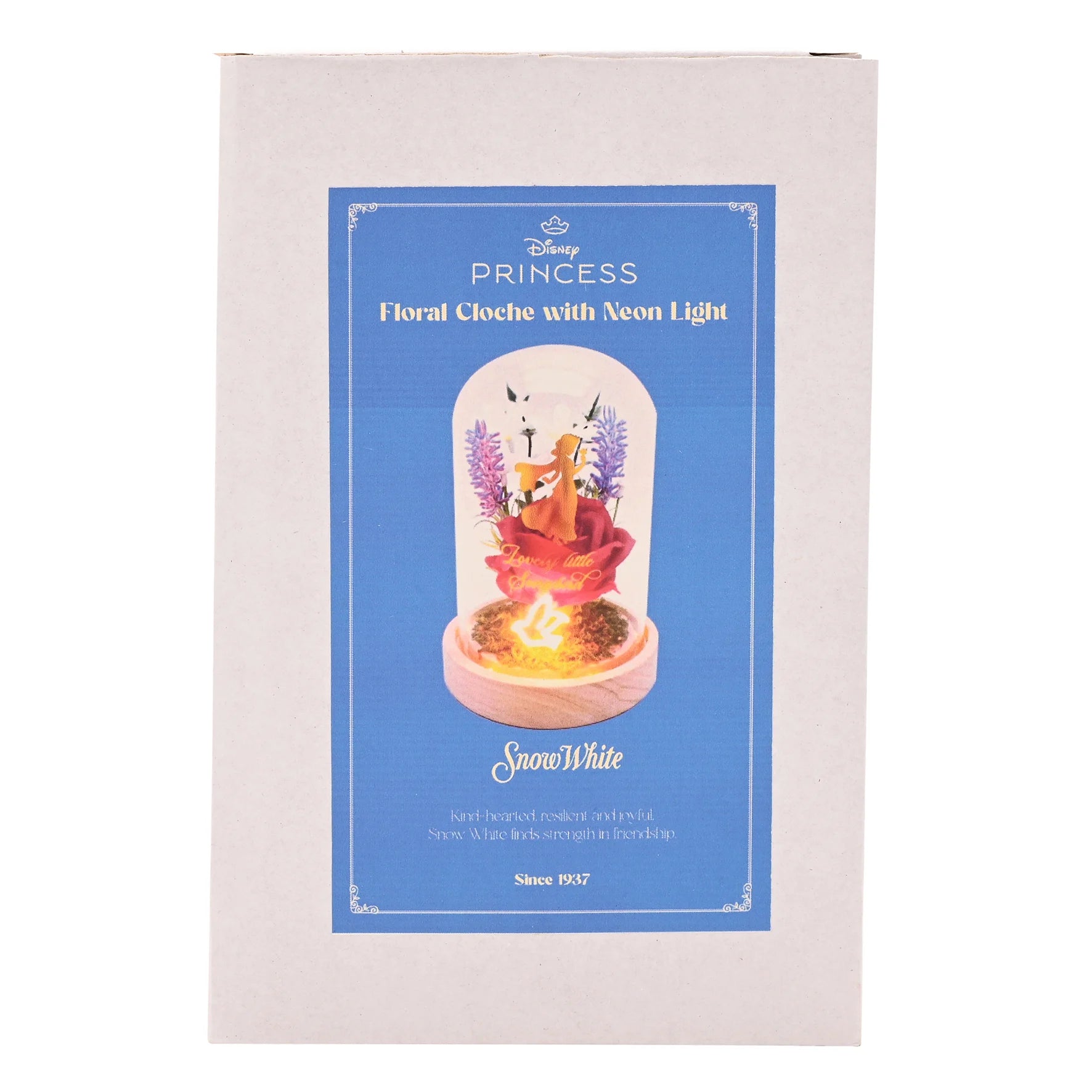 DISNEY PRINCESS - Snow White - Floral Cloche with a Neon Light