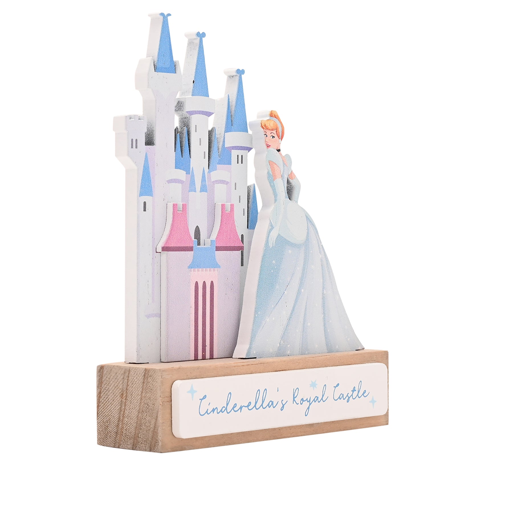 DISNEY PRINCESSES - Cendrillon - Mini Plaque Chateau