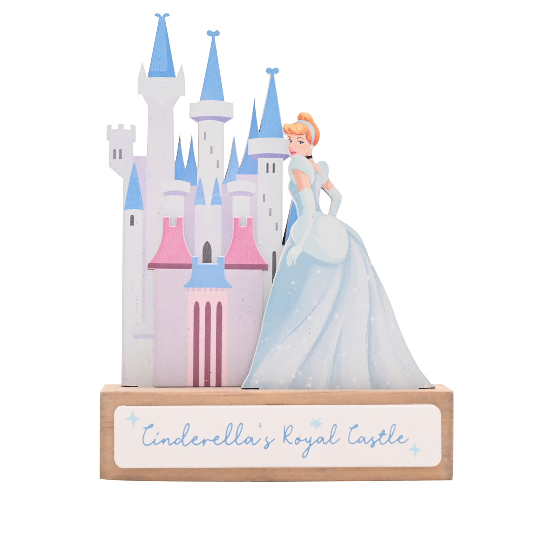 DISNEY PRINCESS - Cinderella - Mini Castle Plaque