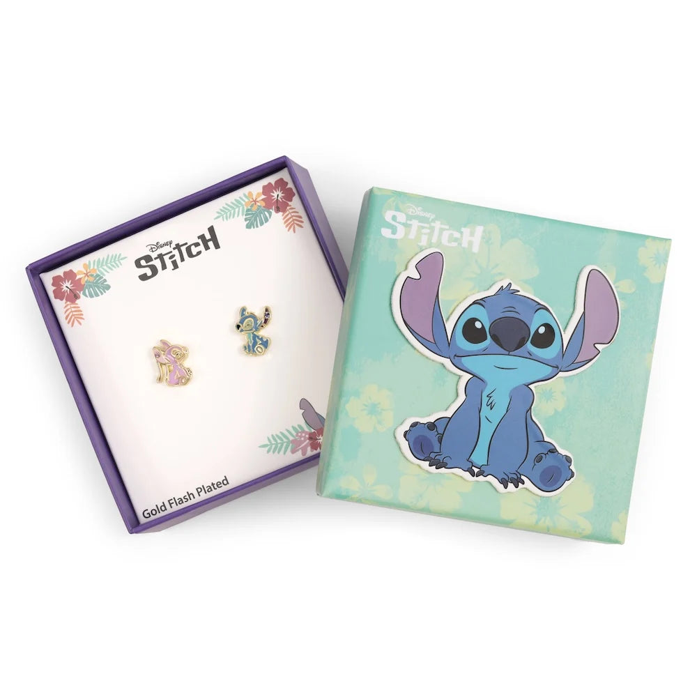 STITCH & ANGEL - 1 Pair of Studs Earrings