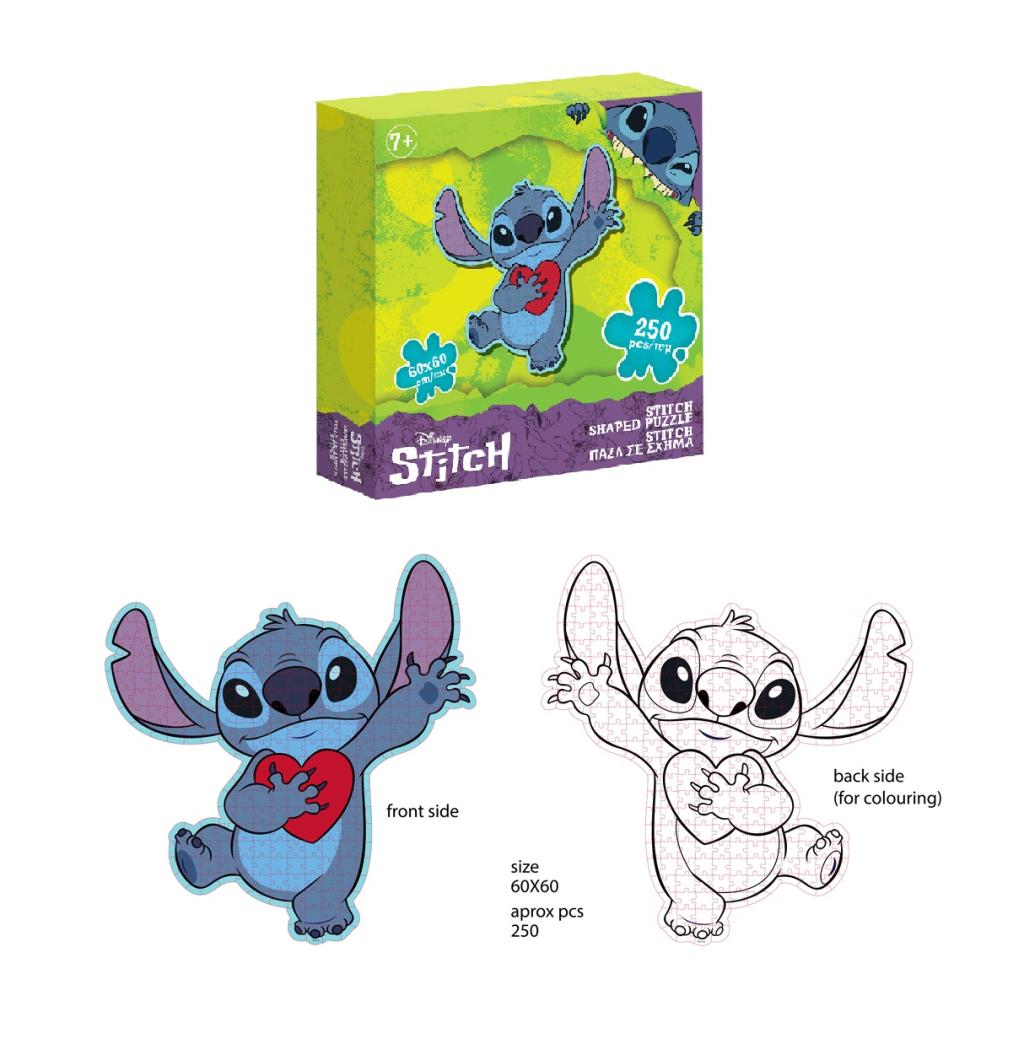 STITCH - Love - Puzzle 250P '60x60cm'