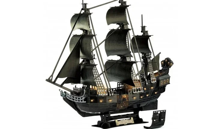 PIRATES OF THE CARIBBEAN - Black Pearl - Puzzle 3D 293pcs -Led Edition