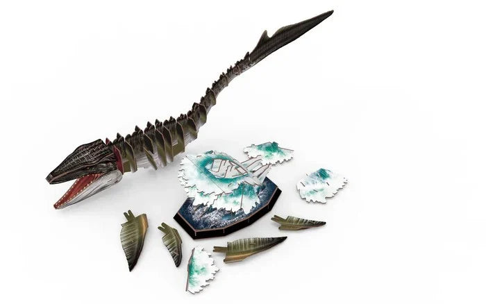 JURASSIC WORLD - Rebirth Mosasaurus - Puzzle 3D xxpcs