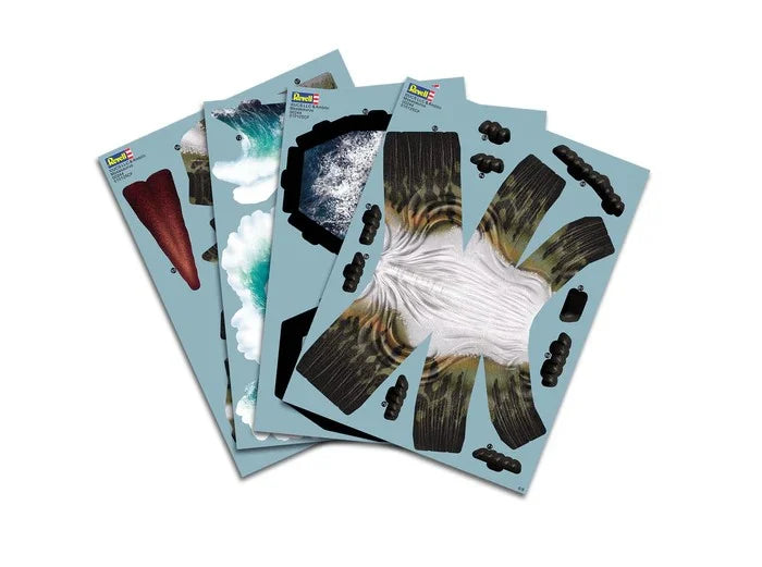 JURASSIC WORLD - Rebirth Mosasaurus - Puzzle 3D xxpcs
