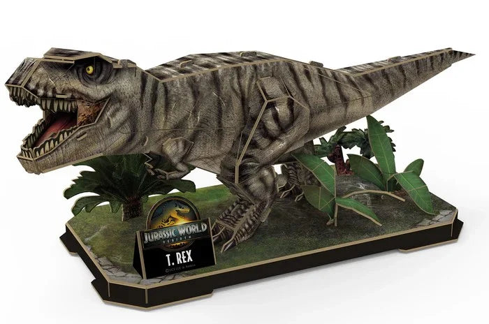 JURASSIC WORLD - T-Rex - Puzzle 3D 45pcs