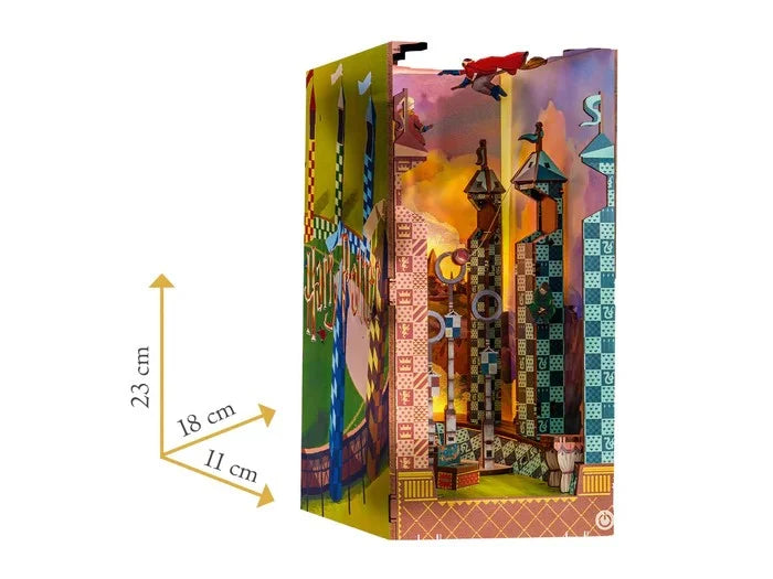 HARRY POTTER - BOOK NOOK KIT - Quiddich Field - 124pc + LED Light