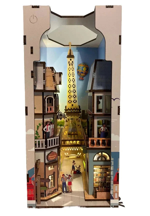 BOOK NOOK KIT - Paris - 168pc + LED Light