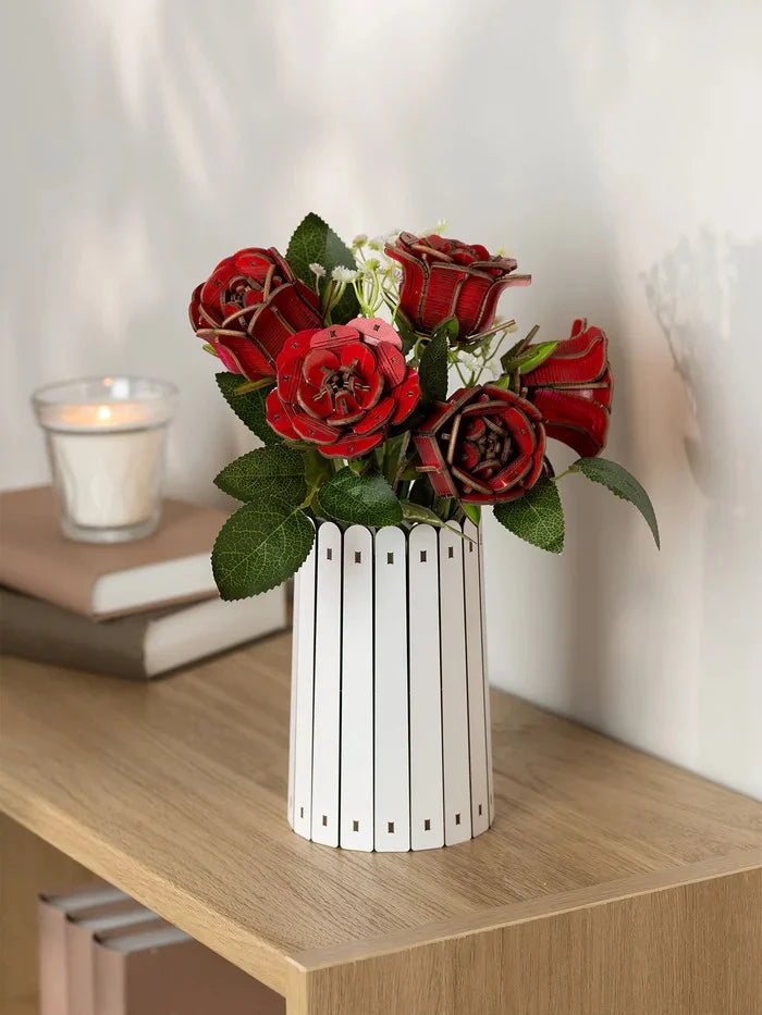 WOODEN FLOWER - Dream of Roses - 326pc
