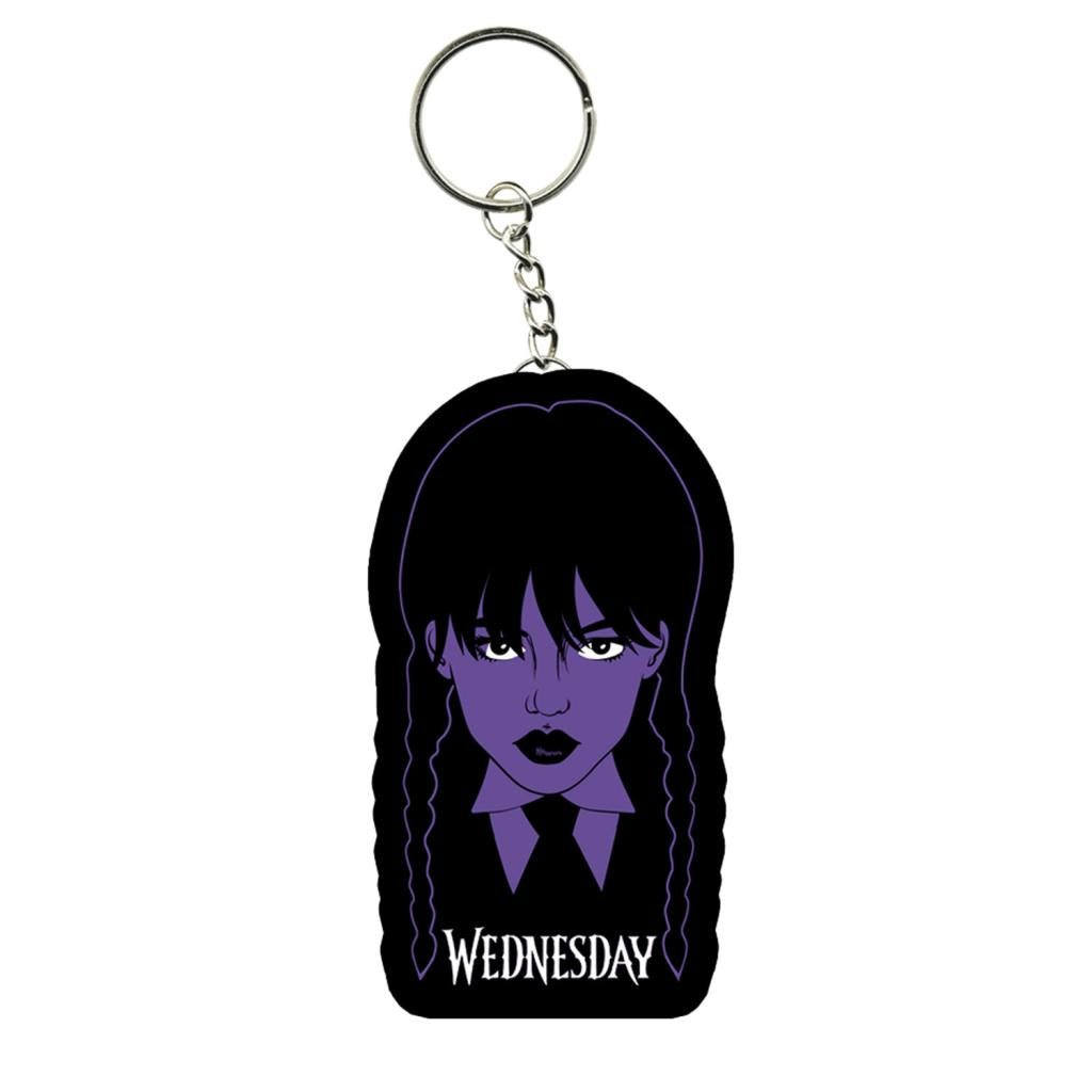WEDNESDAY - Wednesday Braid - Rubber Keychain