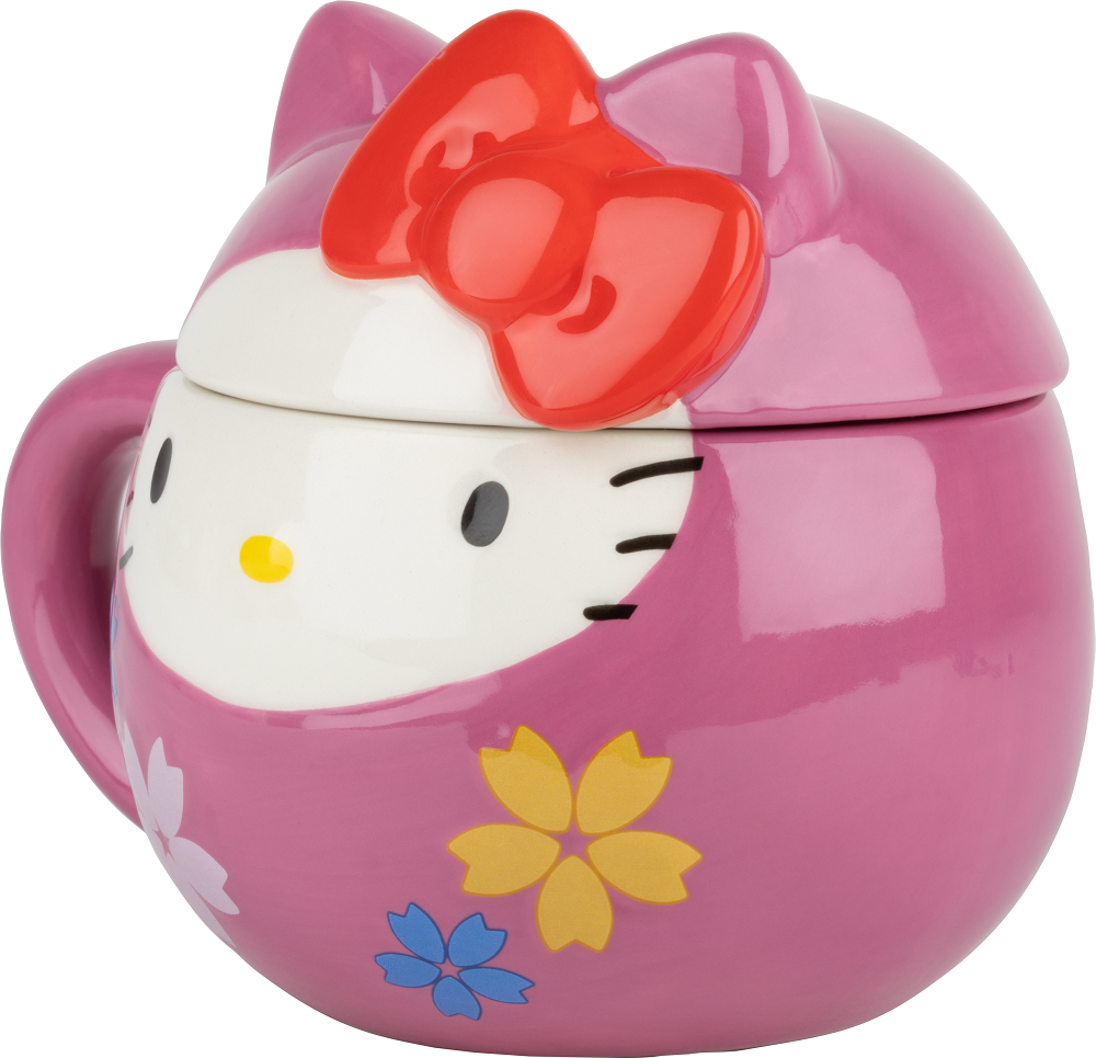 HELLO KITTY - Daruma - 3D Mug + Lid 320ml