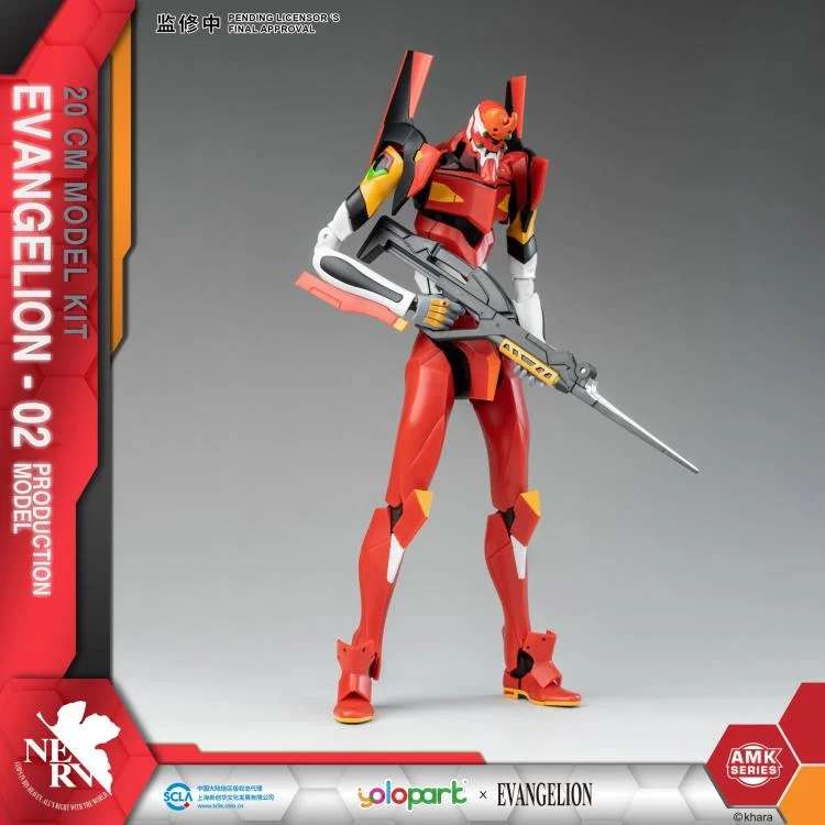 EVANGELION - Eva-02 Amk - Model Kit 20cm