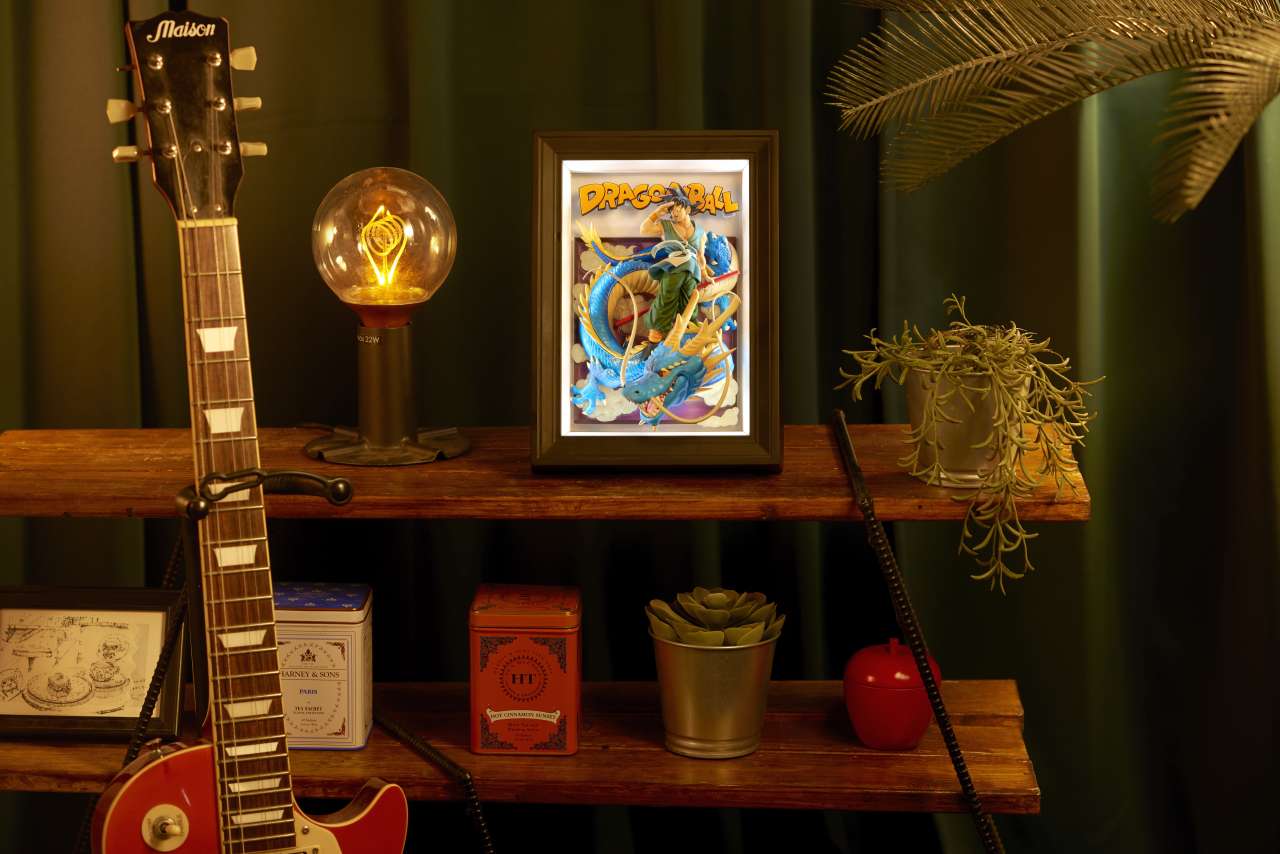 DRAGON BALL - Son Goku & Dragon - Figure Tamashii Art 27.5cm