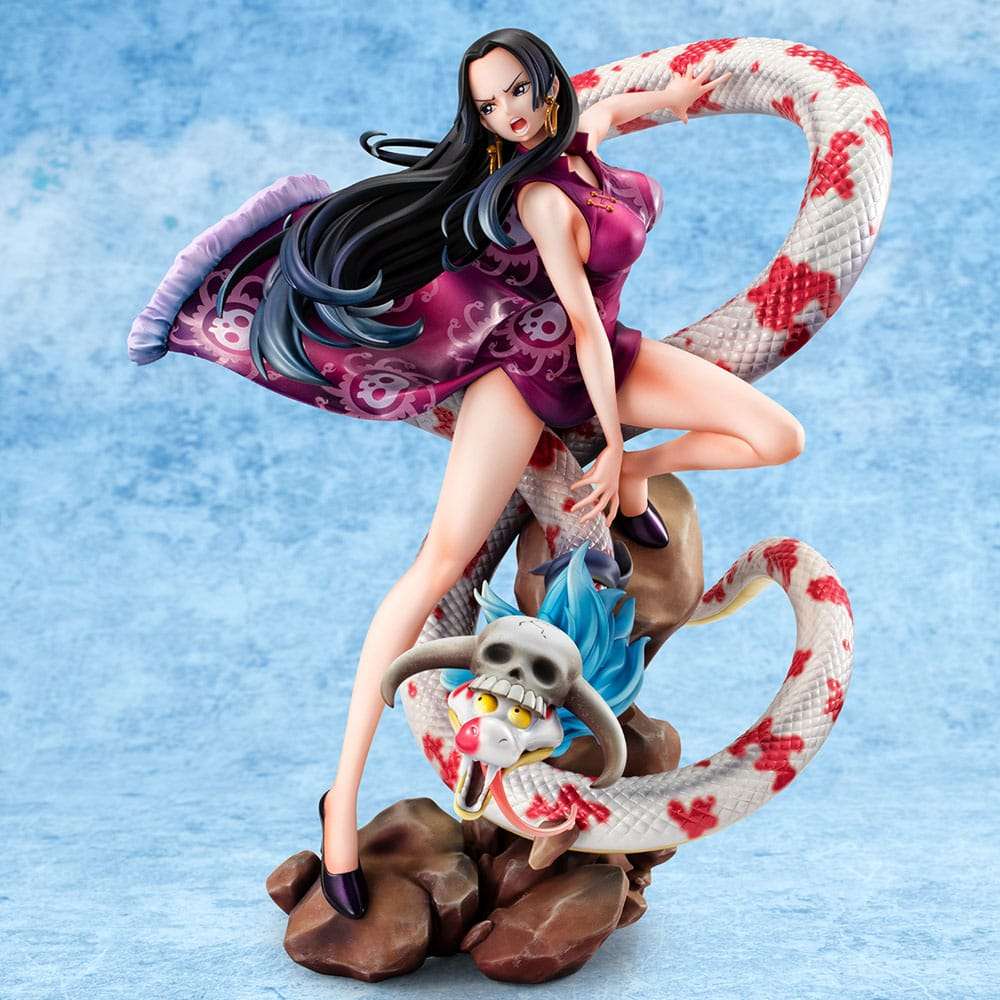 ONE PIECE - Boa Hancock "Pirate Empress" -Statue AxMaximum P.O.P. 27cm