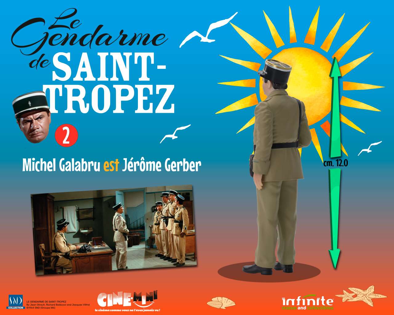 THE TROOPS OF ST. TROPEZ - Jérôme Gerber - Figure 10cm