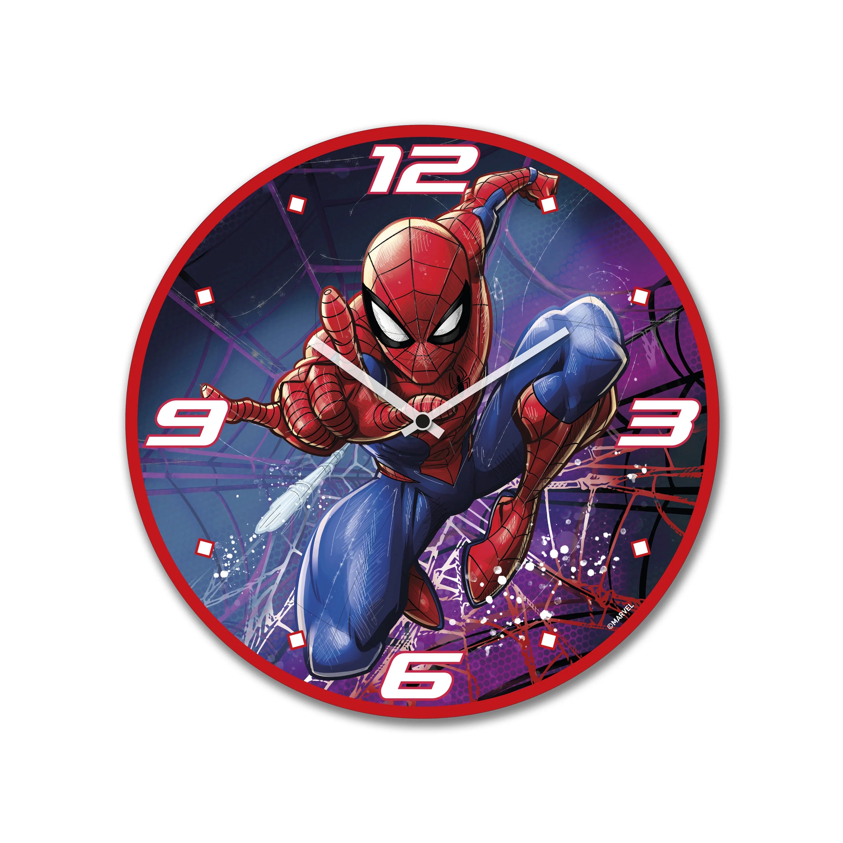 MARVEL - Wall Clock 35cm - Spider-Man