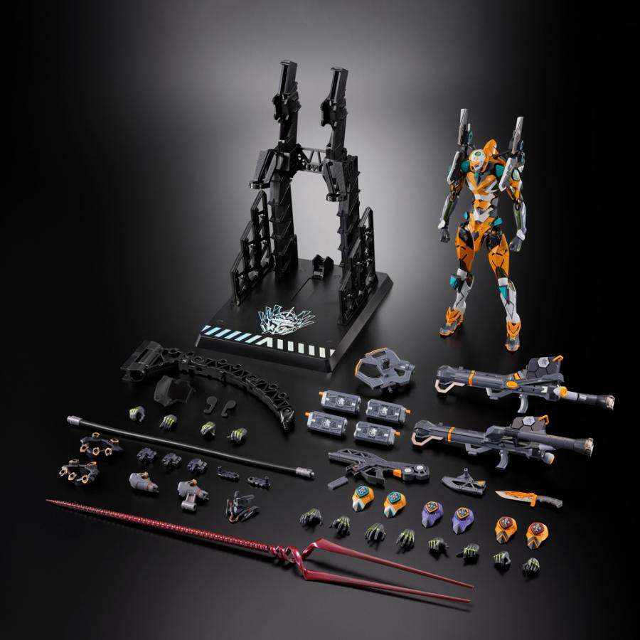 EVANGELION - EVA-00 + Spear of Longinus - Figure Metal Build 30th 22cm
