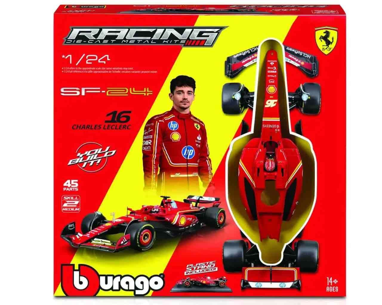FORMULA 1 - F1 Ferrari Sf-24 - N.16 Charles Leclerc - Model Kit 1/24