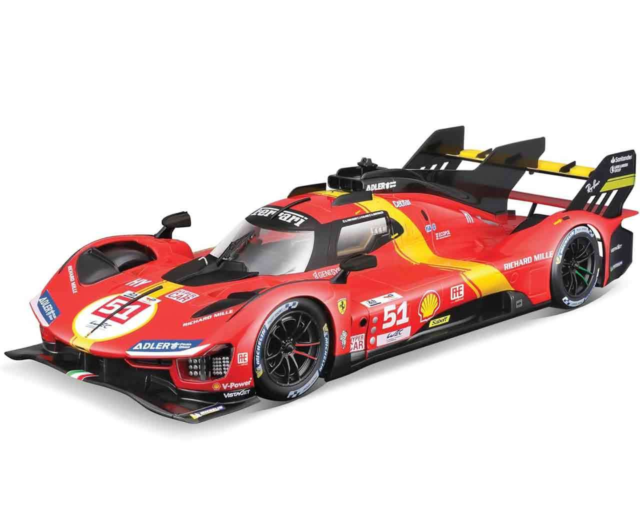 FERRARI - 499p Lmh (2023 24h Le Mans Champion) - Model Kit 1/24