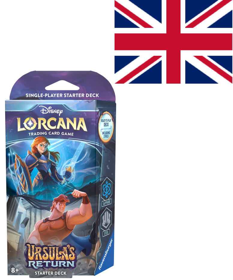 DISNEY – Lorcana – Sammelkarten Starter B Kapitel 4 – Großbritannien