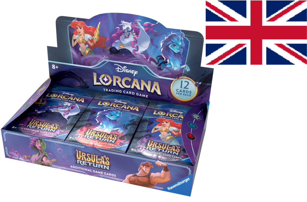 DISNEY - Lorcana - Trading Cards 24 Boosters Box Chapter 4 - UK