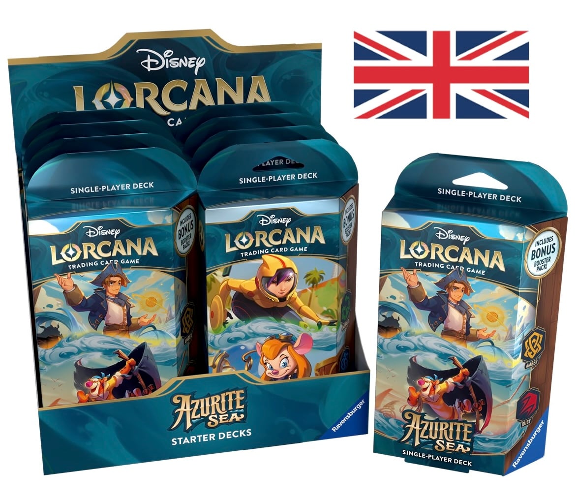 DISNEY - Lorcana - Trading Cards 8 Starters Box Chapter 6 - EN