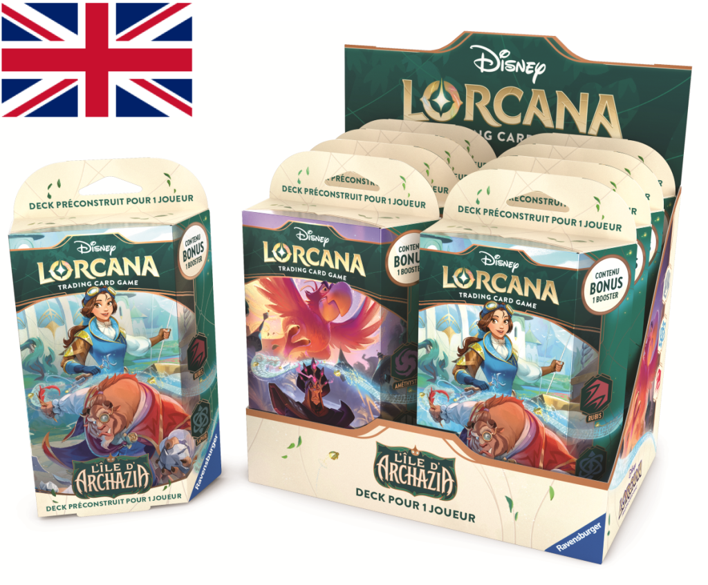 DISNEY - Lorcana - Trading Cards 8 Starters Box Chapter 7 - EN