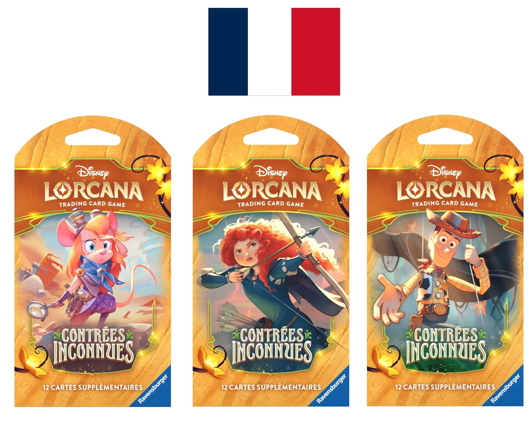 DISNEY - Lorcana - Trading Cards Booster Sleeved Chapter 12 - FR