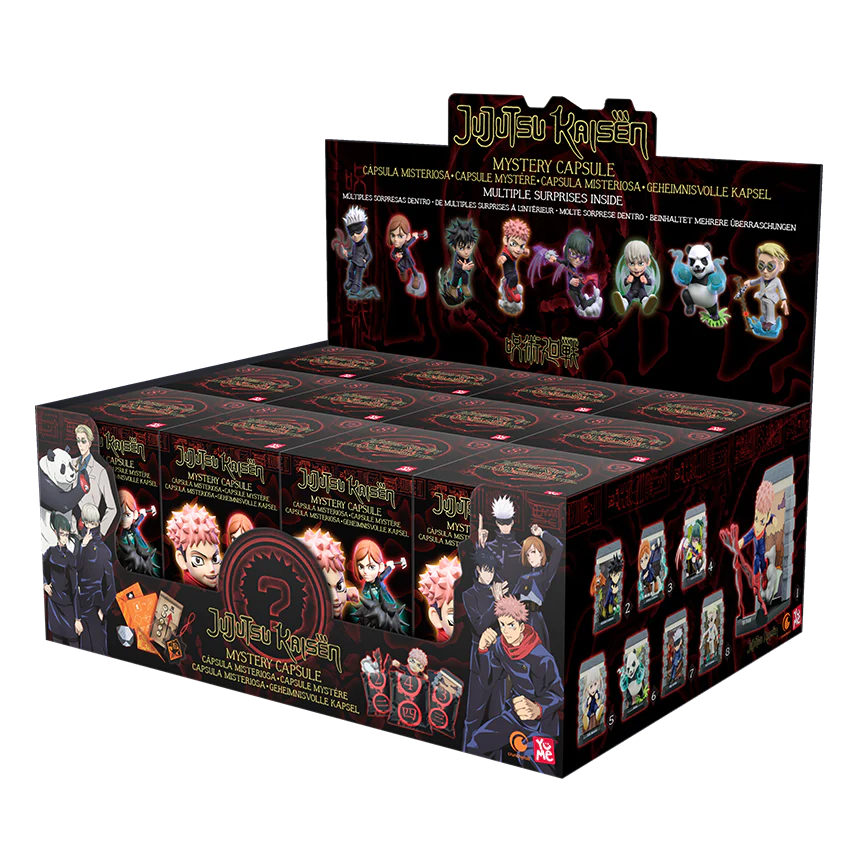 JUJUTSU KAISEN – Mystery-Kapseln – Sortiment 12 Figuren 9,5 cm