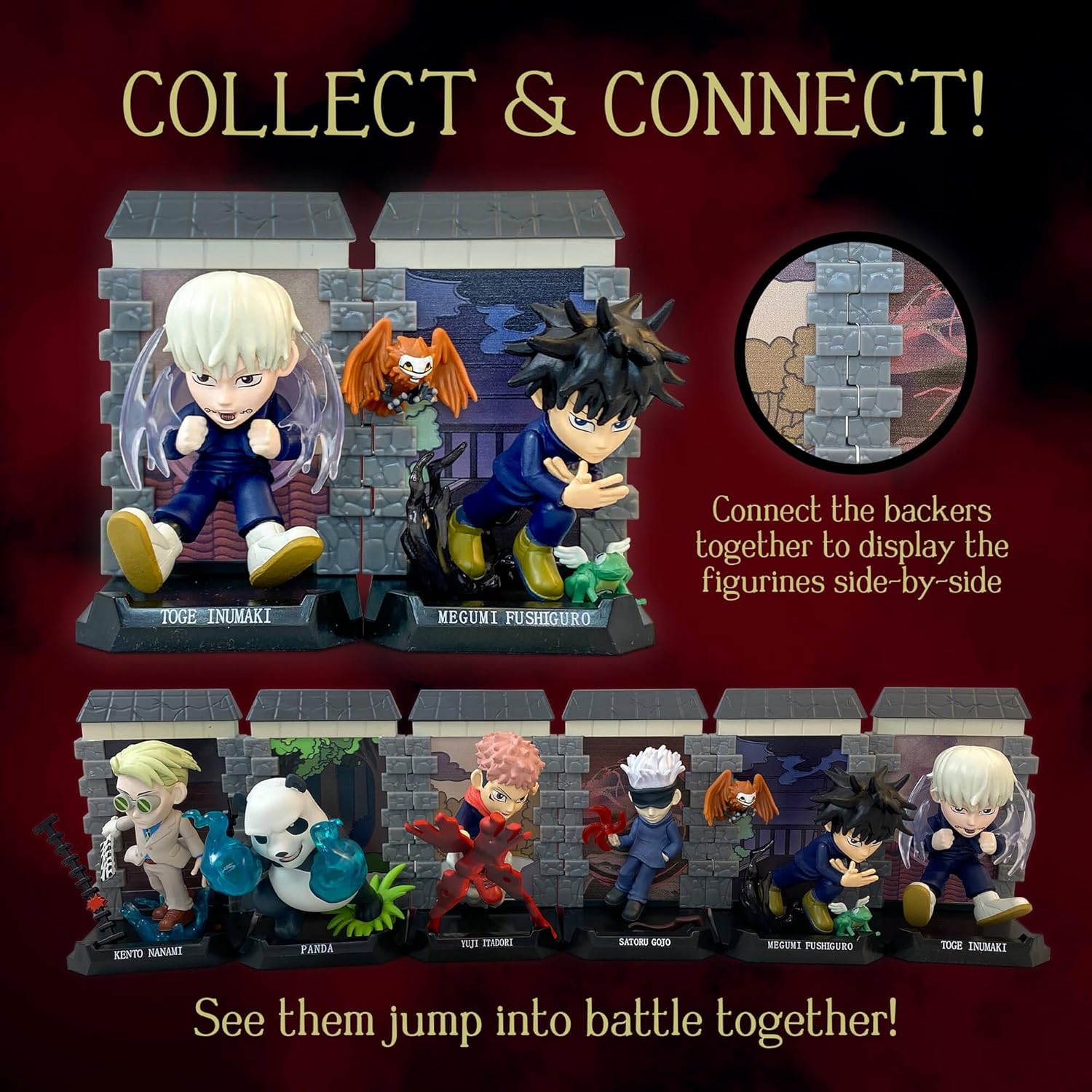 JUJUTSU KAISEN - Mystery Capsules - Assortiment 12 Figures 9.5cm