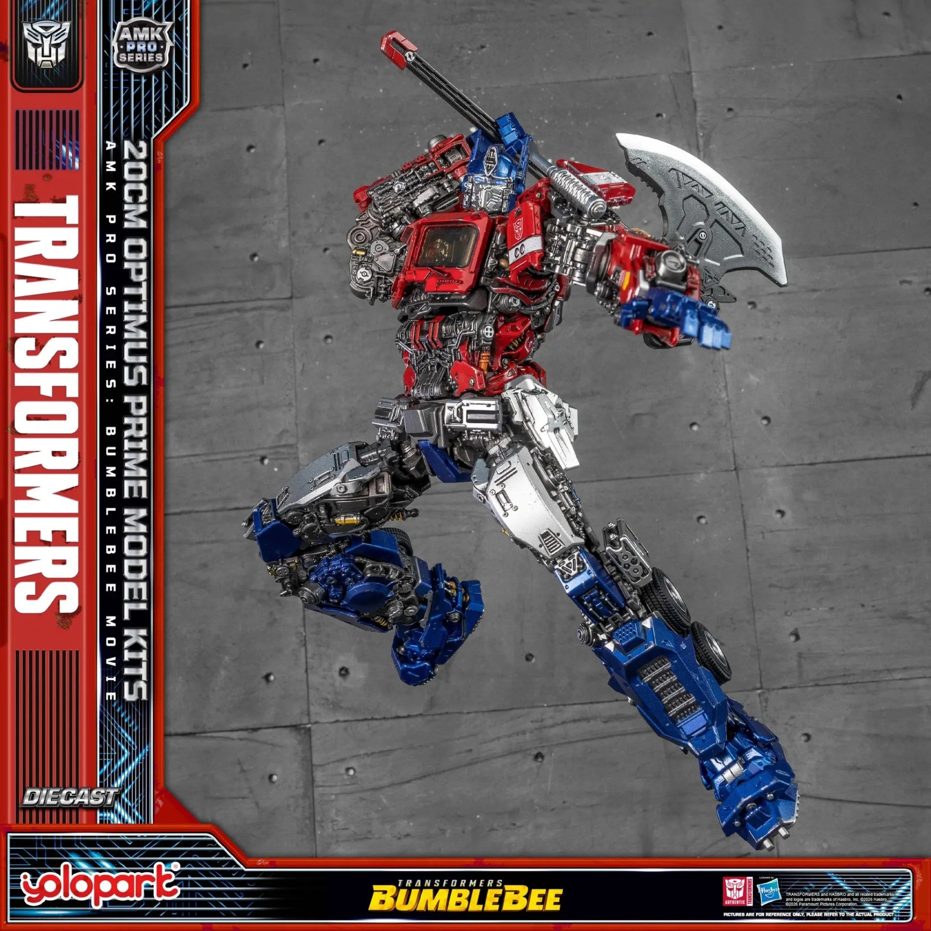 TRANSFORMERS - Optimus Prime - Model Kit AMK Pro 20cm