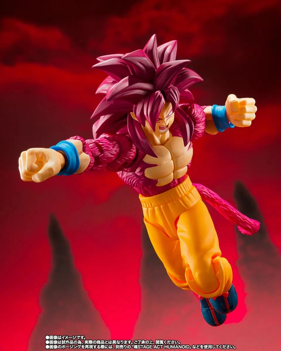 DRAGON BALL DAIMA - Goku Super Saiyan 4 - Figure S.H. Figuarts 14.5cm