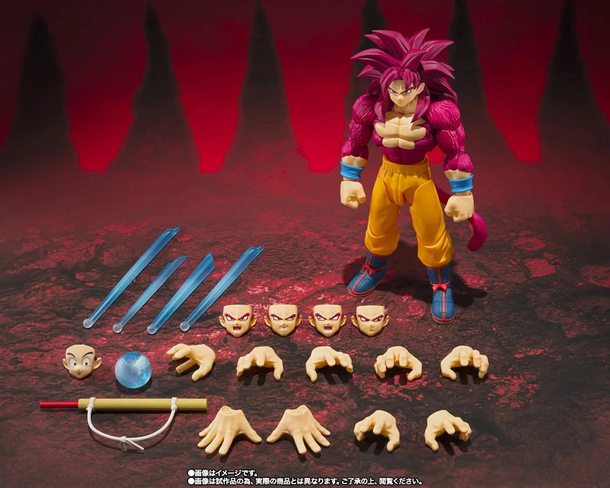 DRAGON BALL DAIMA - Goku Super Saiyan 4 - Figure S.H. Figuarts 14.5cm