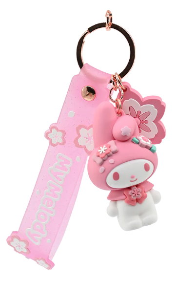 HELLO KITTY – Sakura-Serie – Sortiment 12 Schlüsselanhänger 15,5 cm