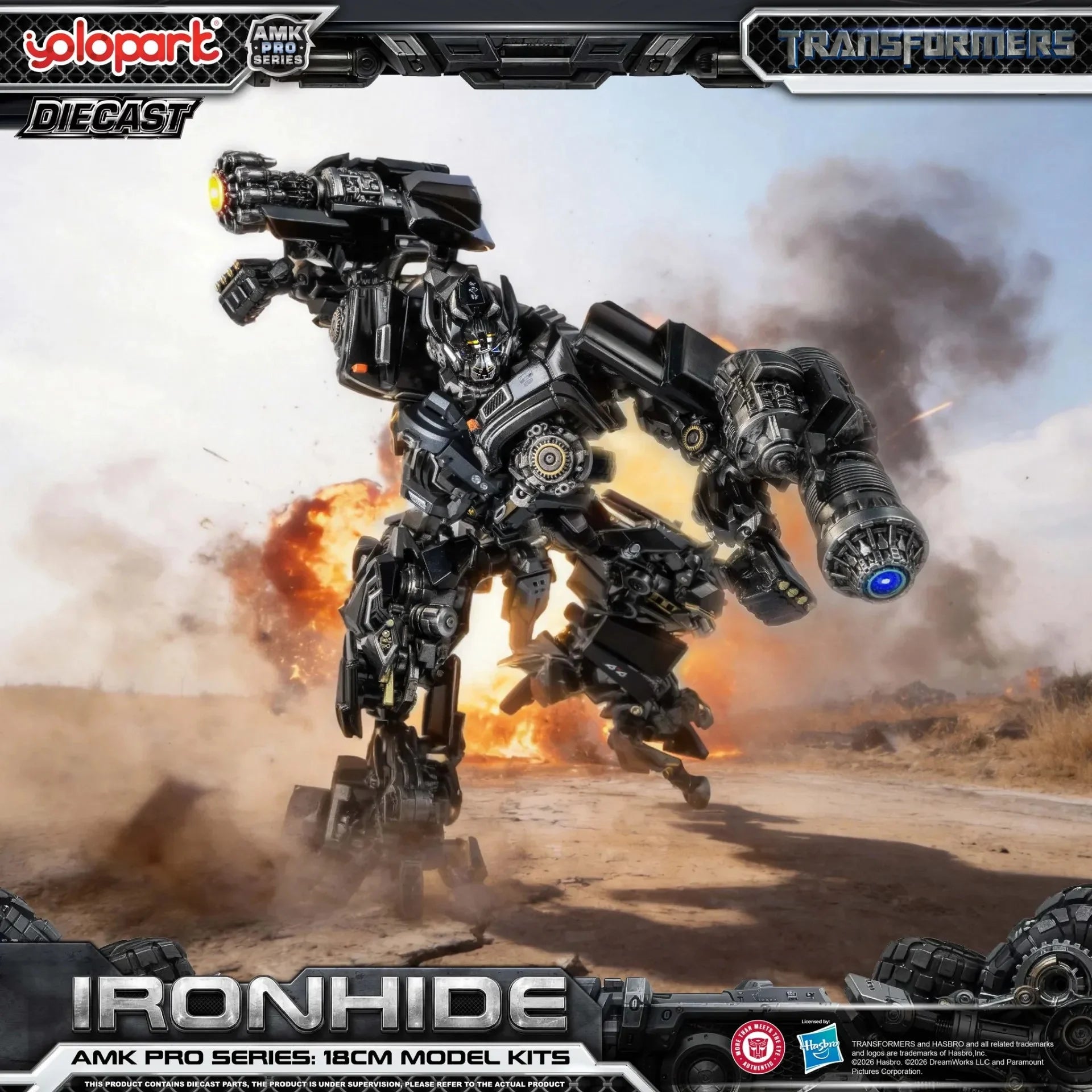 TRANSFORMERS 2007 - Ironhide - Model Kit AMK Pro 18cm