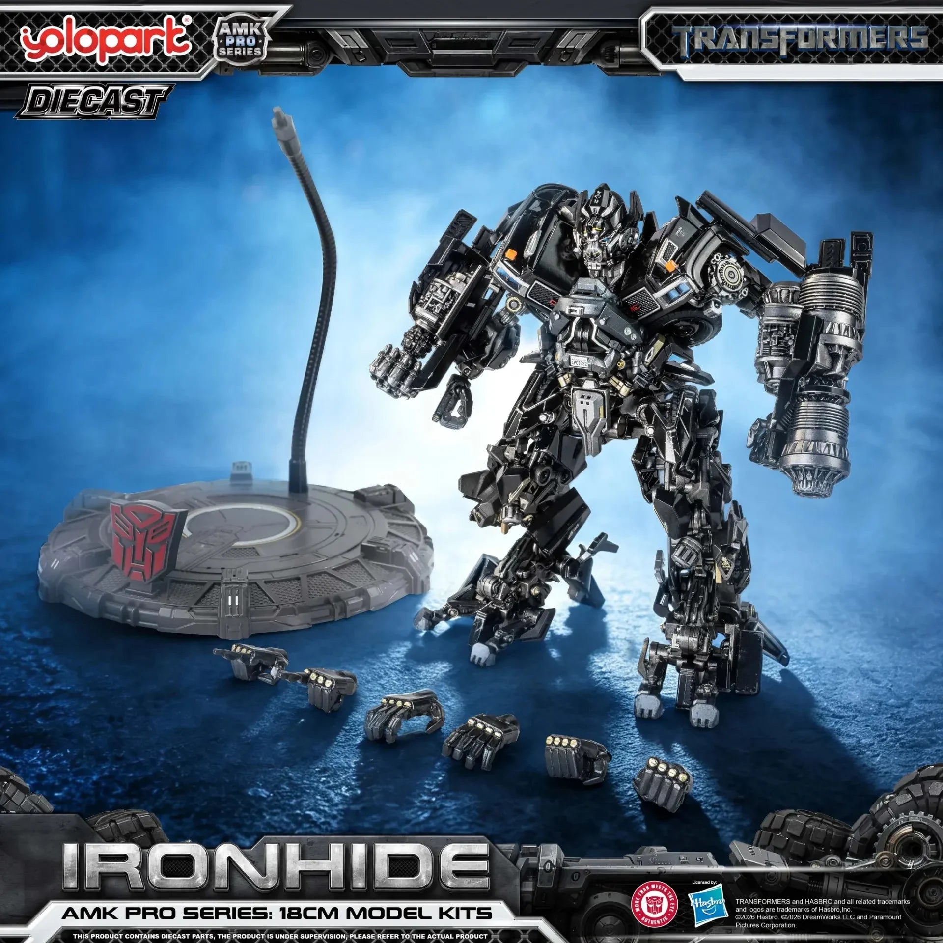 TRANSFORMERS 2007 - Ironhide - Model Kit AMK Pro 18cm
