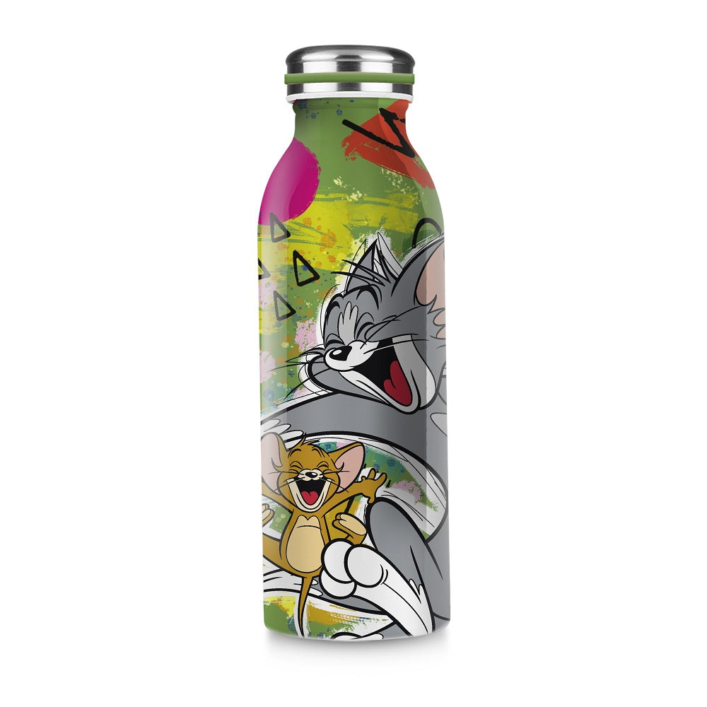 LOONEY TOONS - Stainless Steel Bottle 500ml - Tom & Jerry