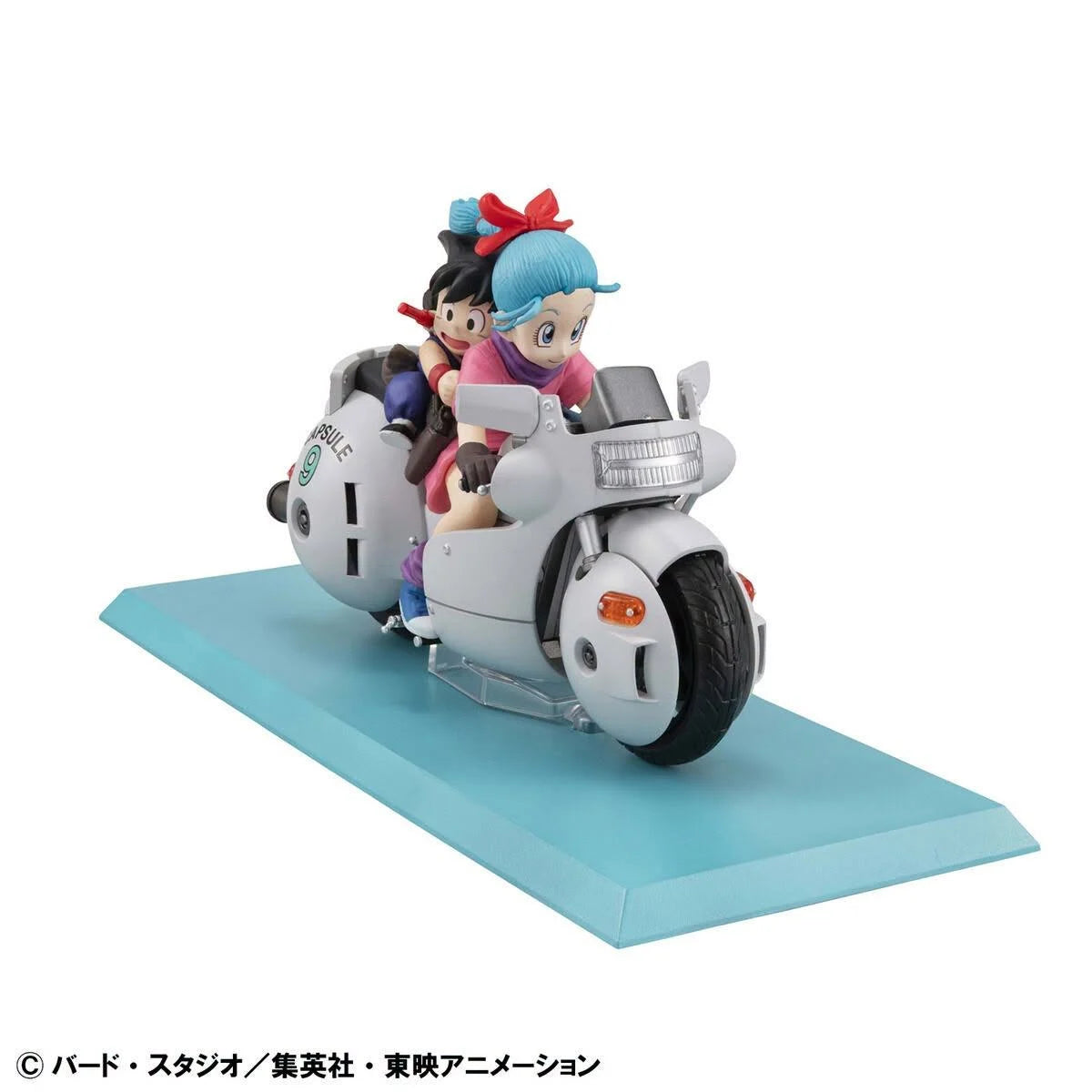 DRAGON BALL - Son Goku & Bulma - Statue Desktop Real McCoy 14cm