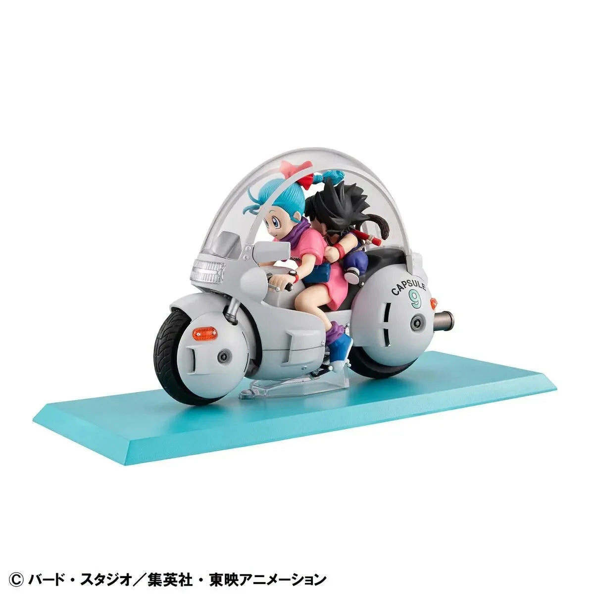 DRAGON BALL - Son Goku & Bulma - Statue Desktop Real McCoy 14cm