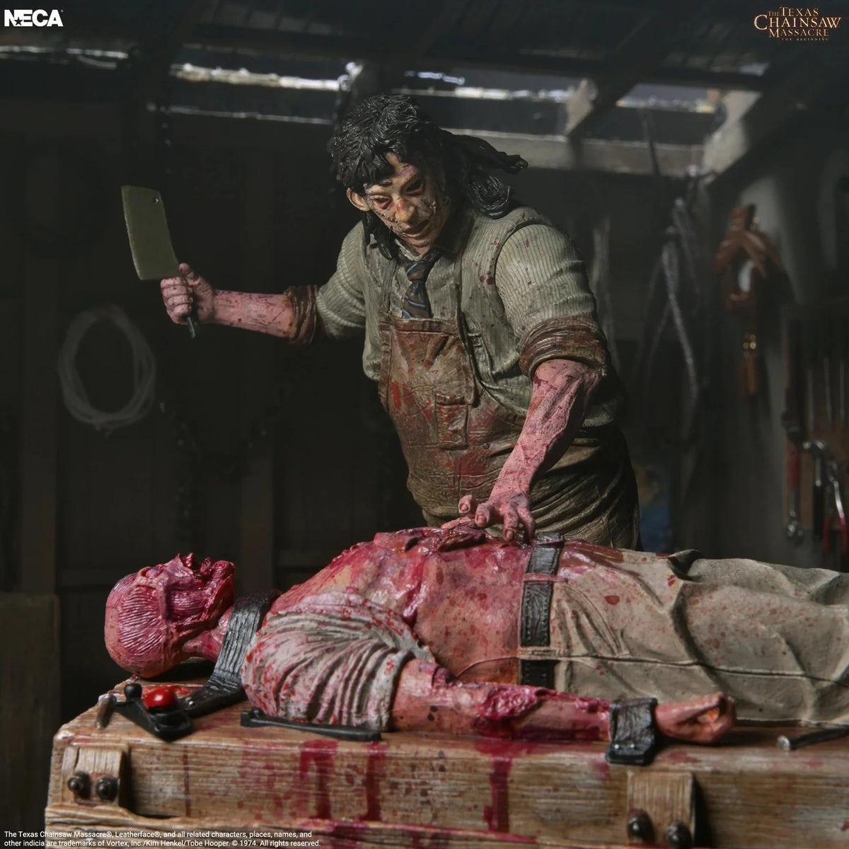 THE TEXAS CHAINSAW MASSACRE - Slaughterhouse - Box Set Figure 17cm