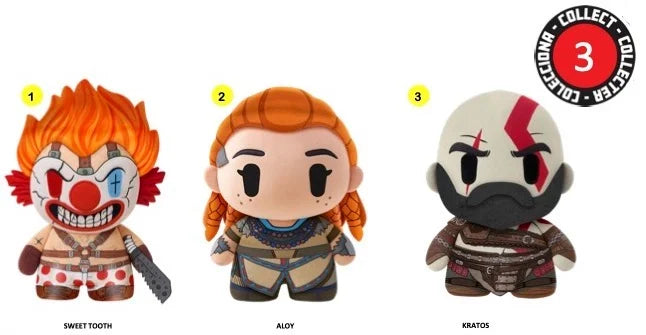 PLAYSTATION - Assort. 6 Peluche All Stars Edition DZNR 17.5cm