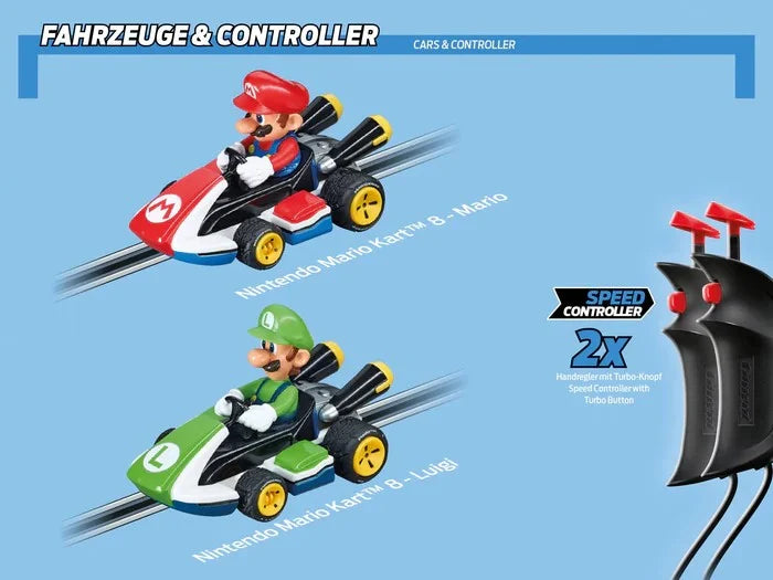 MARIO KART - Starter set with 2 cars - Carrera Go 4.9m