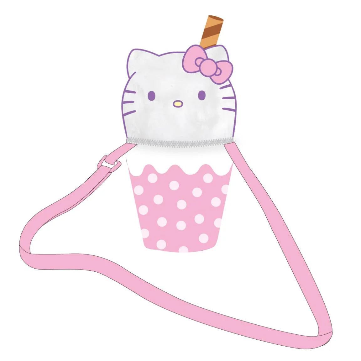 HELLO KITTY - Mini Ice Cream Bag - 18x8x8cm