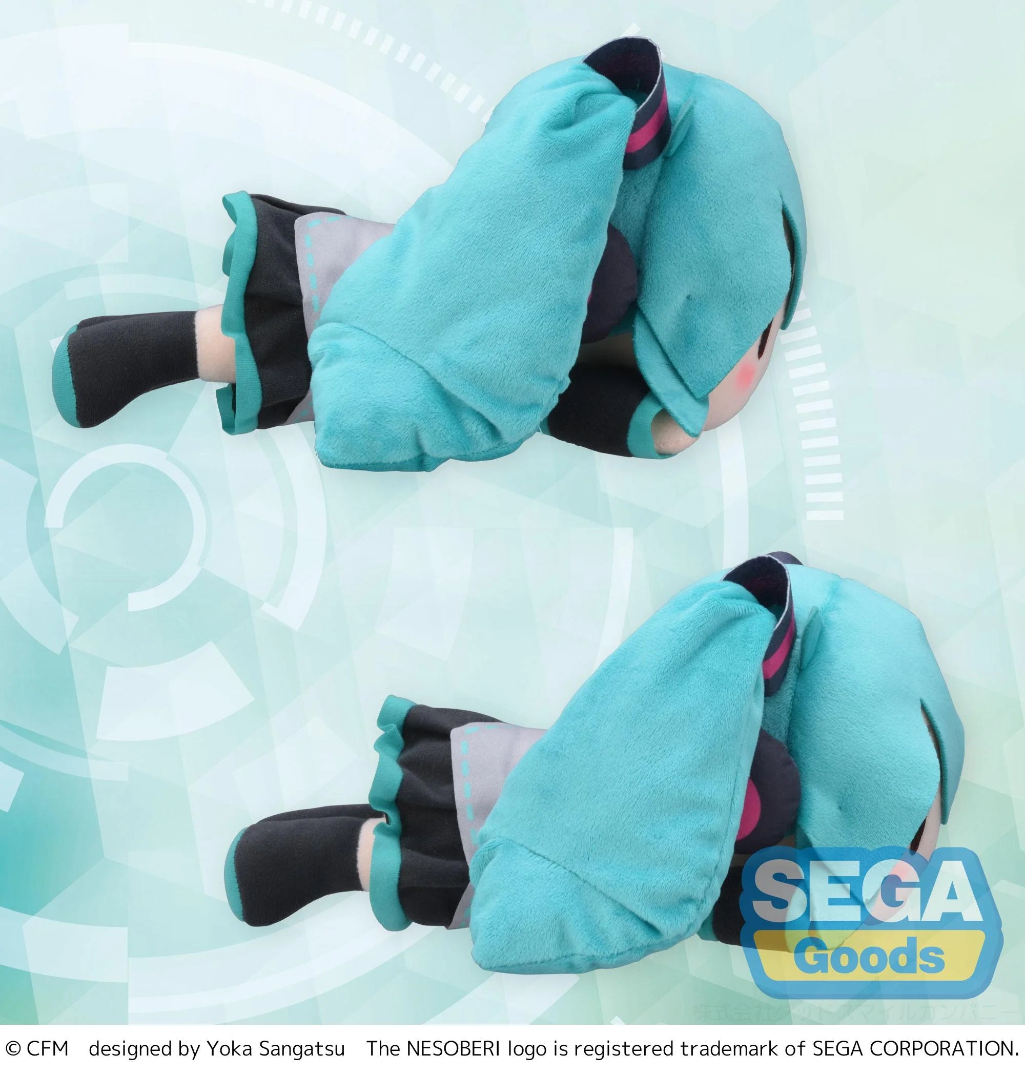HATSUNE MIKU - Hatsune Miku lay down  - Plush