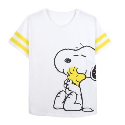 SNOOPY - Cotton T-Shirt - Size S