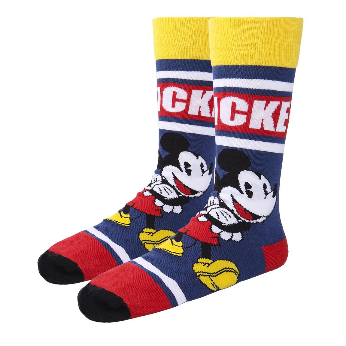 MICKEY – 3 Paar Socken-Pack (Größe 6,5–11)